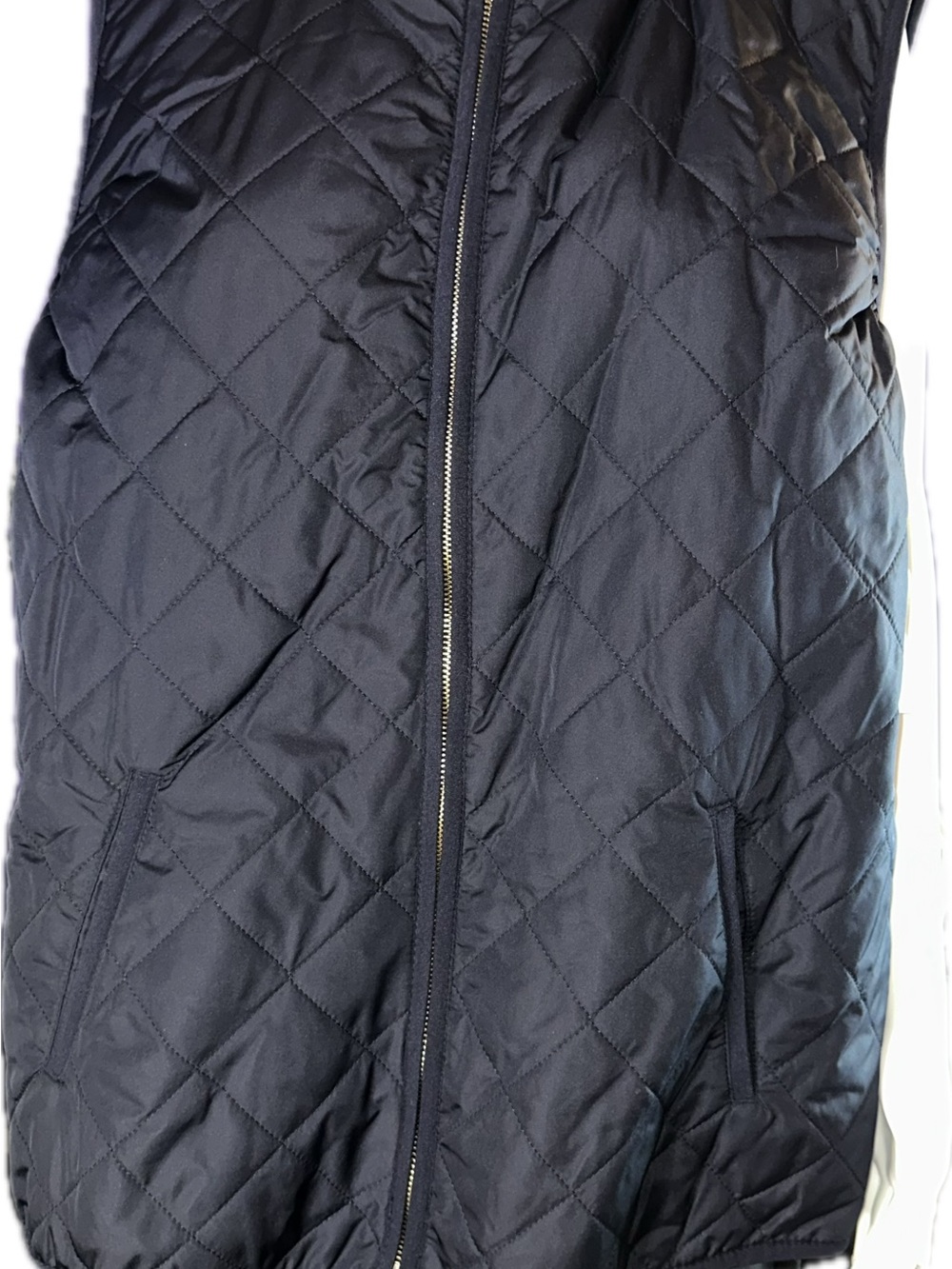 New Old Navy Men's Quilted Jacket in Dark Blue